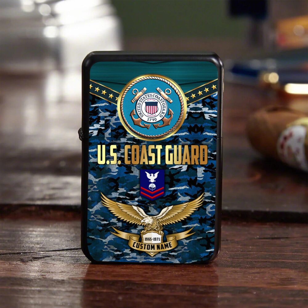 US Coast Guard, E 4 Gold - Lighter - Image 5