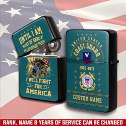 US Coast Guard, E 4 Gold - Lighter