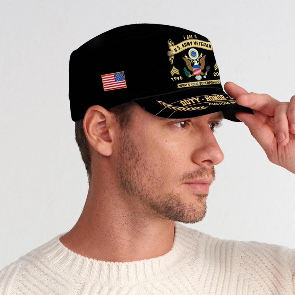 US Army, E 7 Army Master Specialist - Military Cap - Image 3