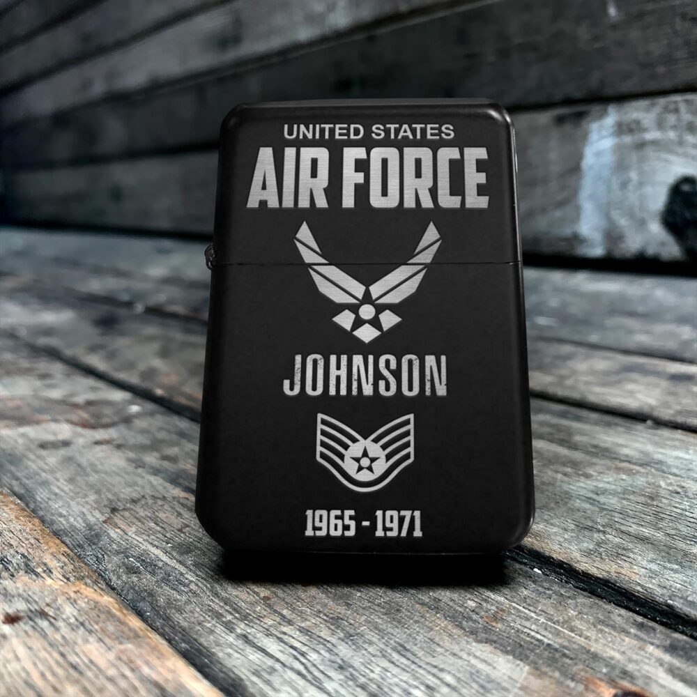 US Air Force , O 5 Air Force Lieutenant Colonel - Engraved Lighter - Image 5