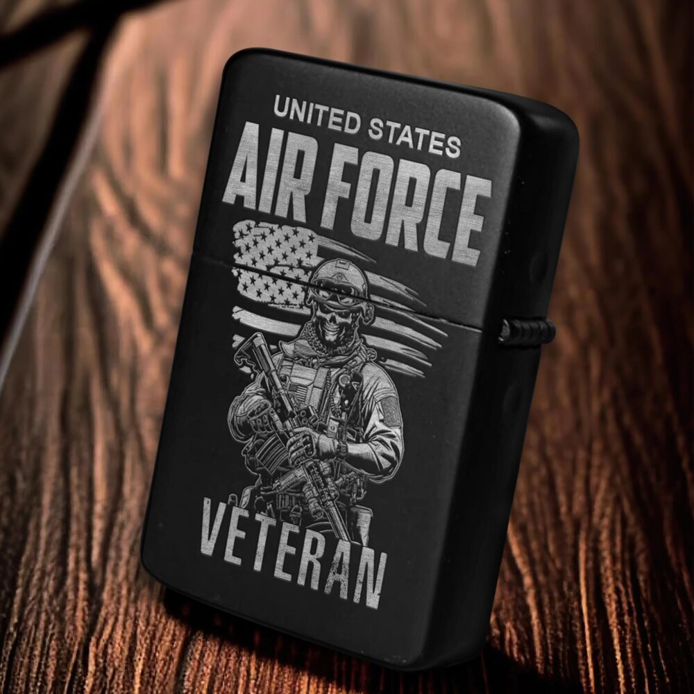 US Air Force , O 5 Air Force Lieutenant Colonel - Engraved Lighter - Image 6
