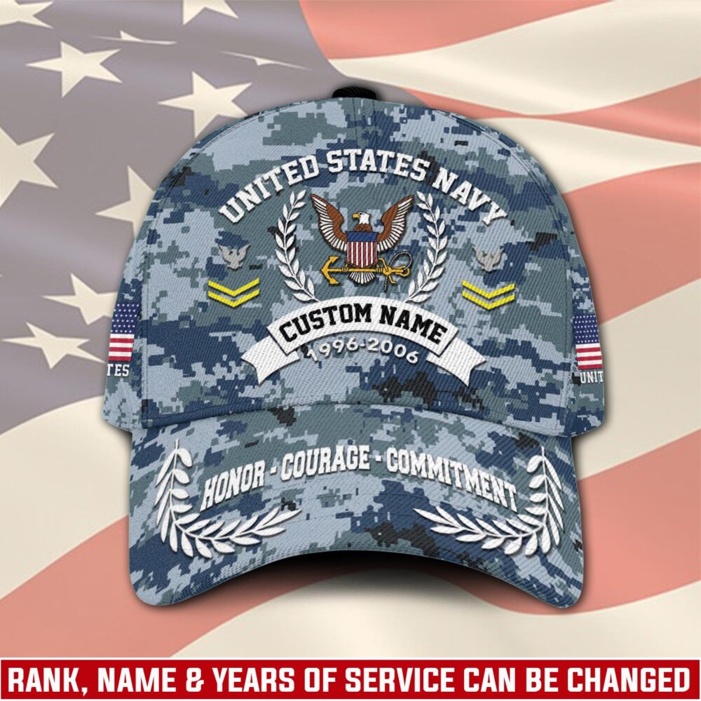 US Navy, Remember - Honor - Respect - Classic Cap