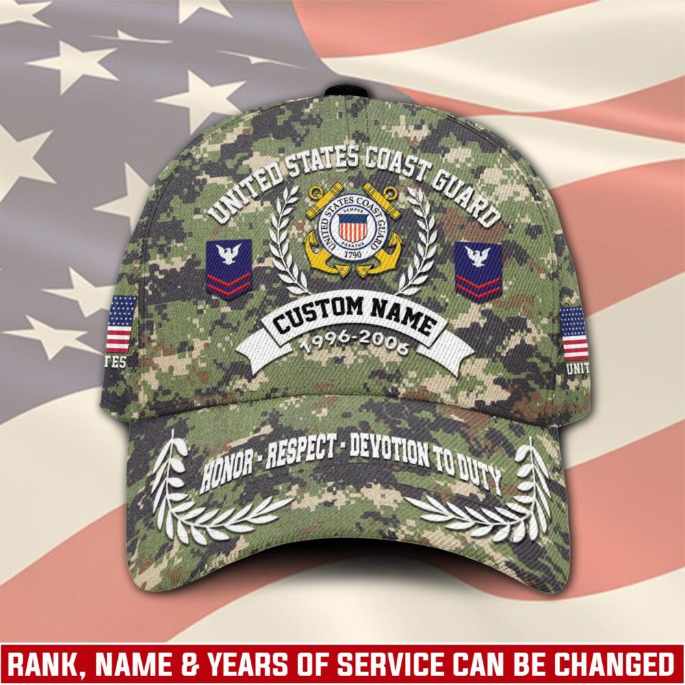 US Coast Guard, Thank a Veteran - Classic Cap
