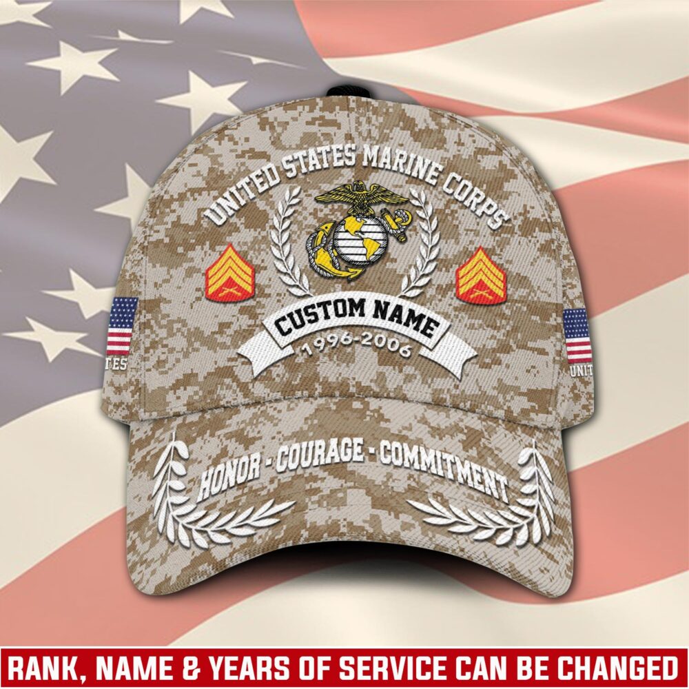 US Marine Corps, E 9 Marines Sergeant Major - Classic Cap
