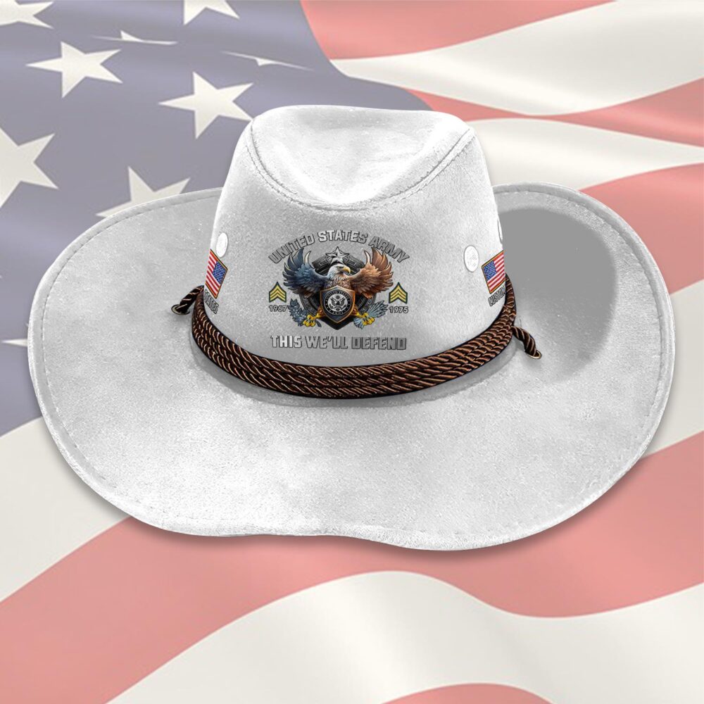 US Army, E 4 Army Corporal - Cowboy Hat - Image 6