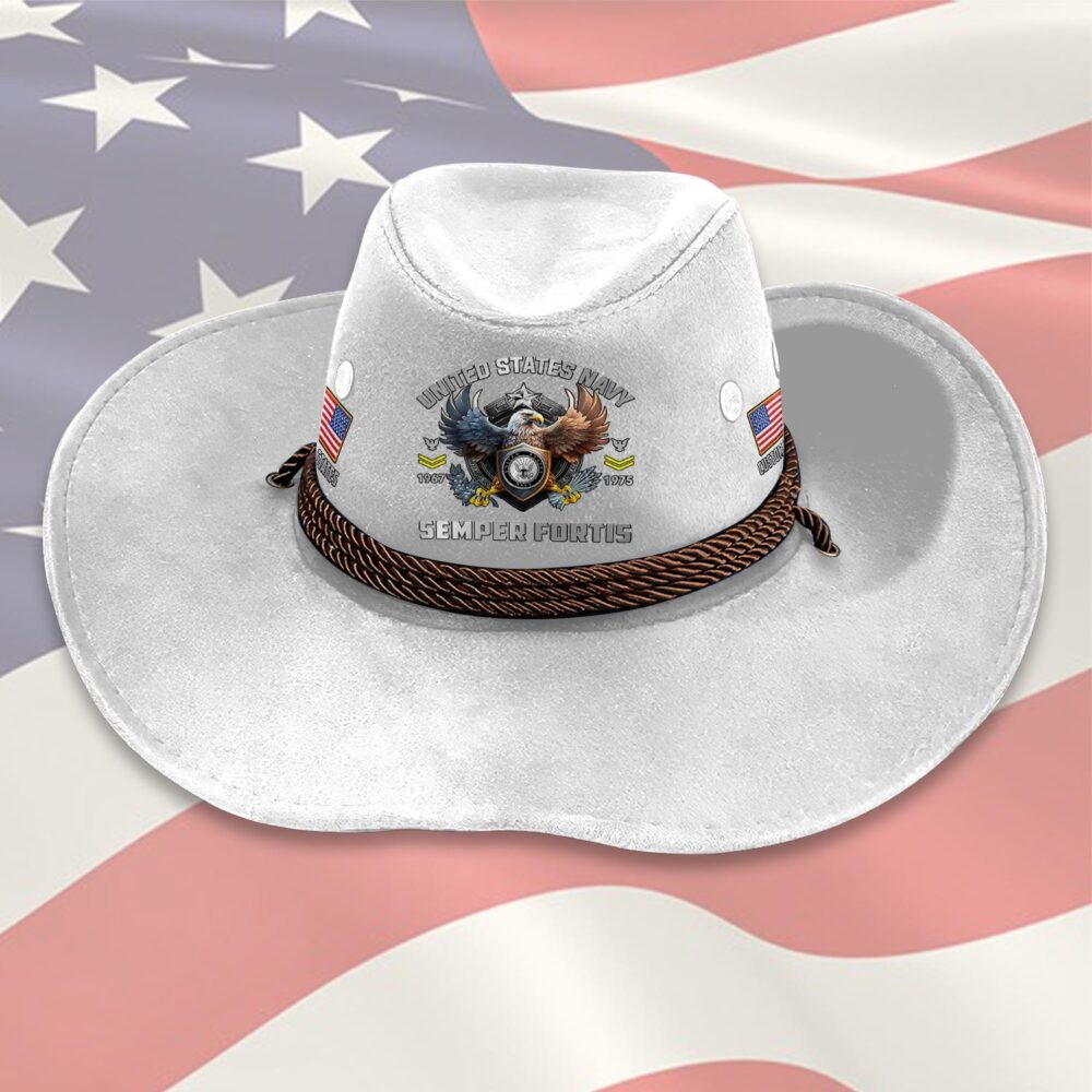 US Navy, Life And Pride - Cowboy Hat - Image 6