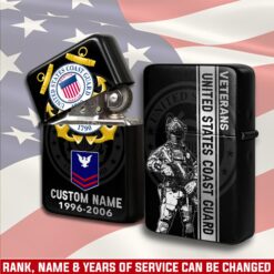 US Coast Guard, Proud To Have Served - Lighter