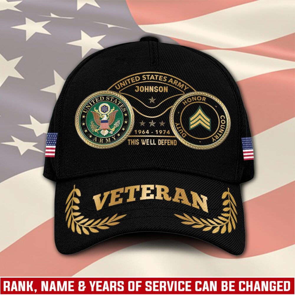 US Army, E 5 Army Specialist - Classic Cap