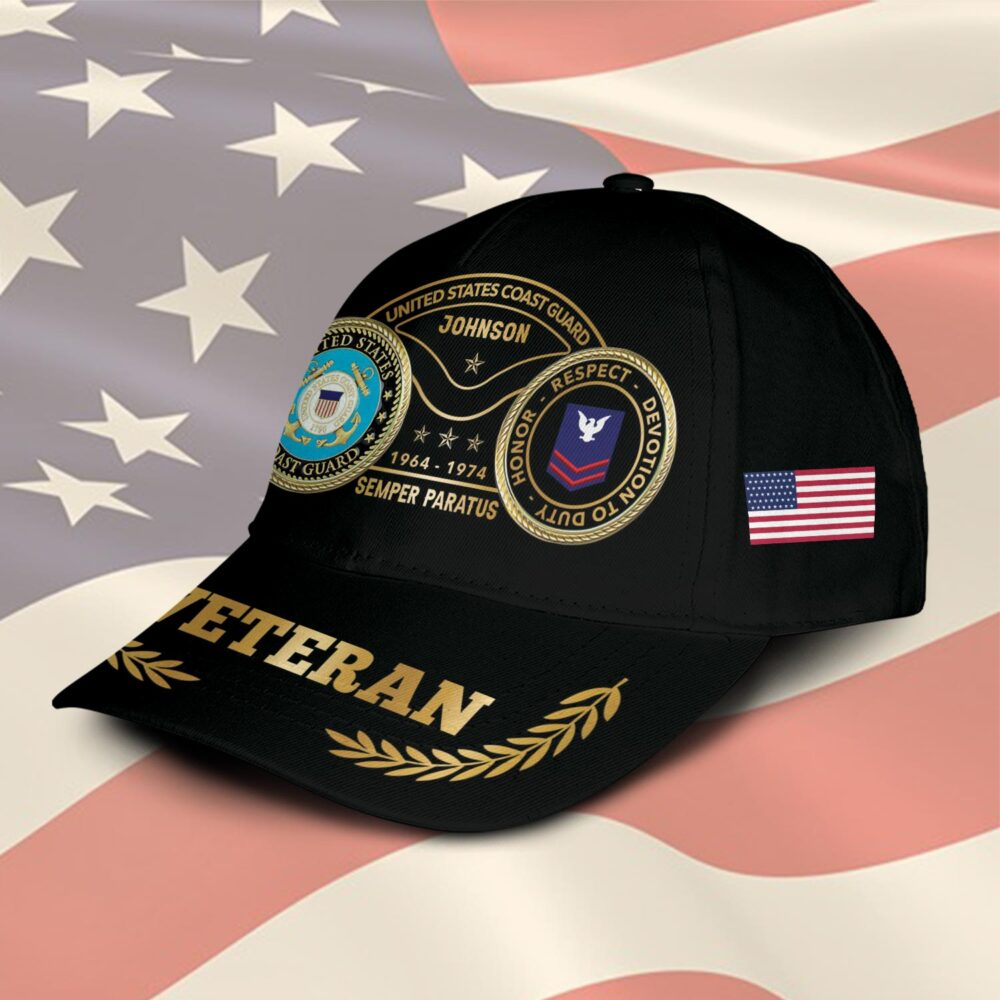 US Coast Guard, E 3 Blue - Classic Cap - Image 2