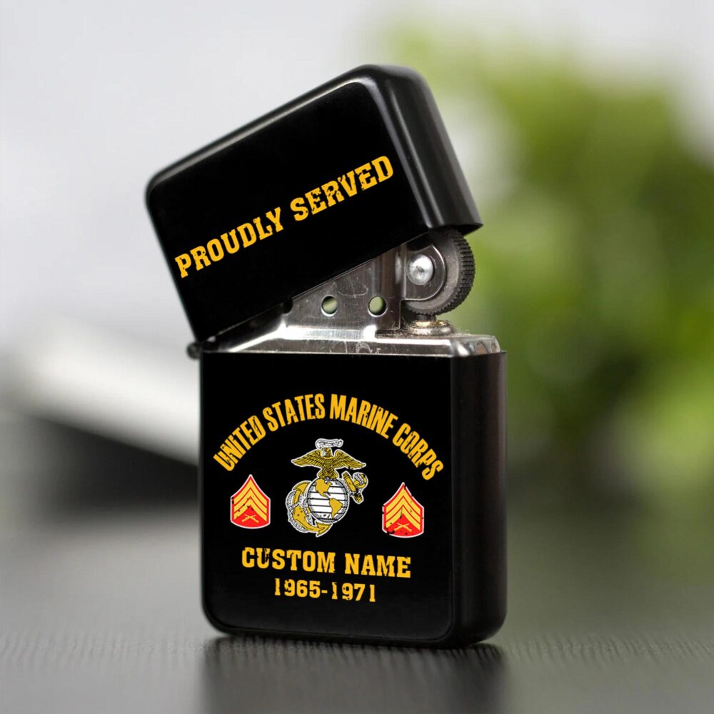 US Marine Corps, E 2 Marines Private First Class - Lighter - Image 2