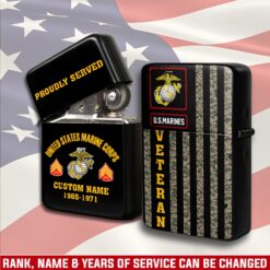 US Marine Corps, E 2 Marines Private First Class - Lighter
