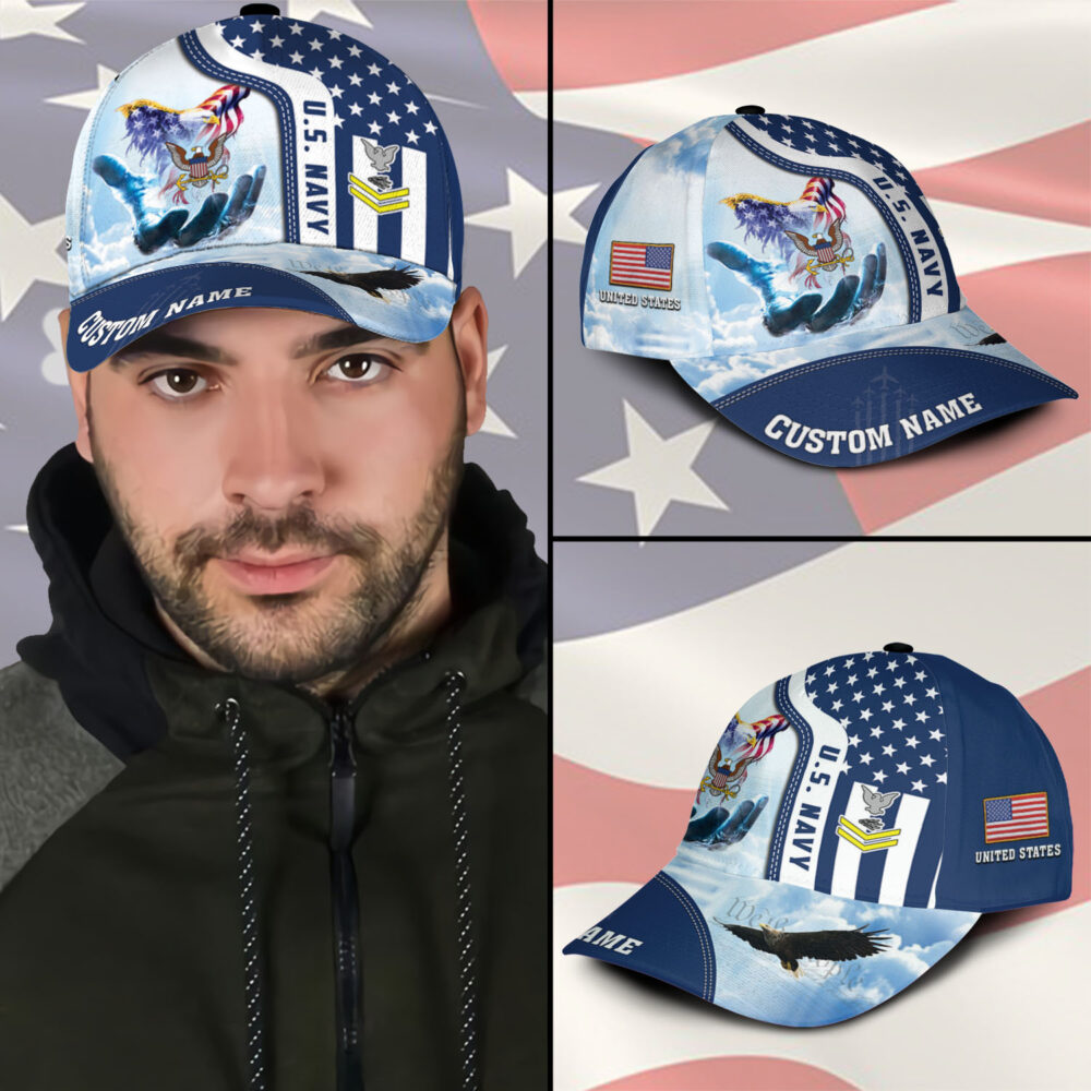 US Navy, Remember - Honor - Respect - Classic Cap - Image 3