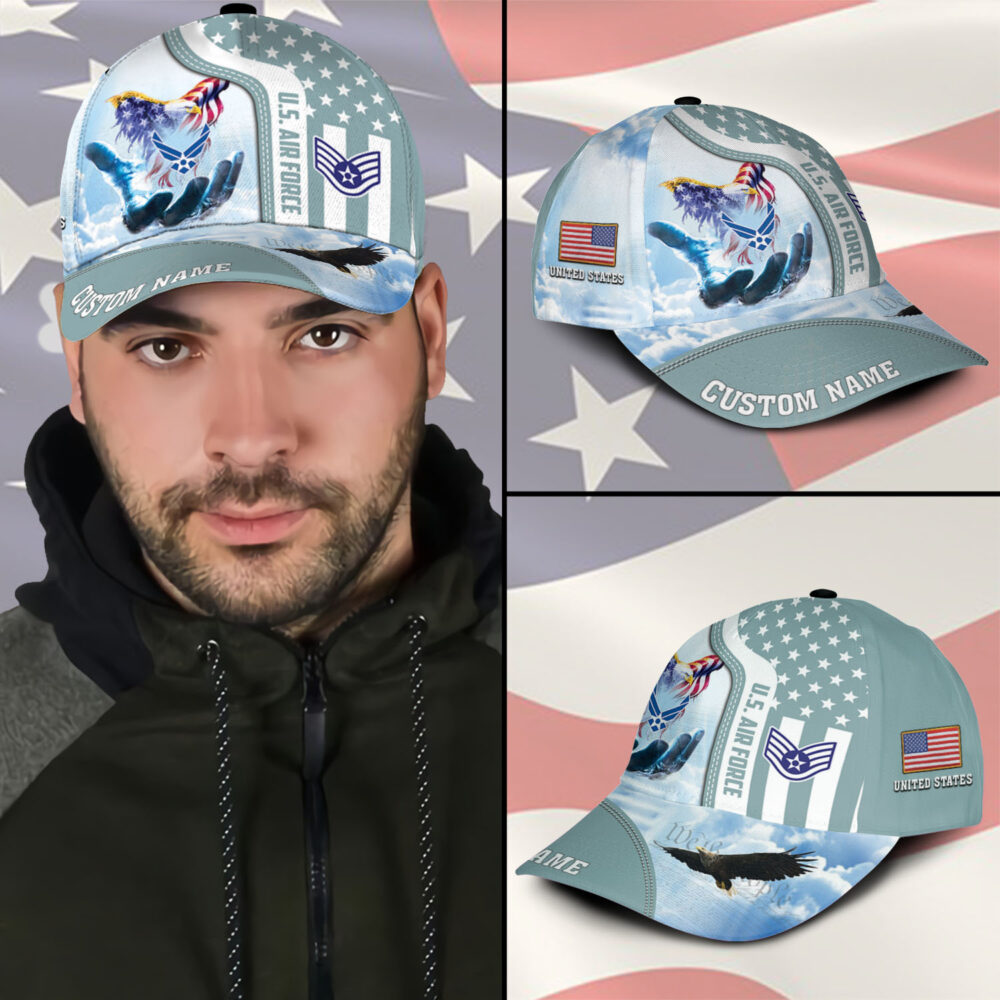 US Air Force, E 7 Air Force Master Sergeant - Classic Cap - Image 3