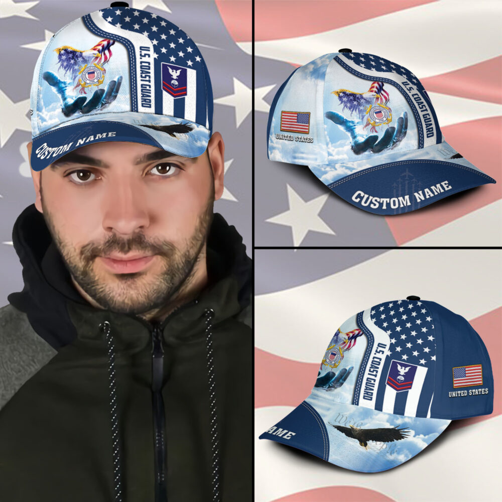 US Coast Guard, Duty, Honor, Country - Classic Cap - Image 3