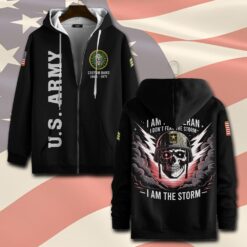 US Army, No One Gets Left Behind - Zip Hoodie