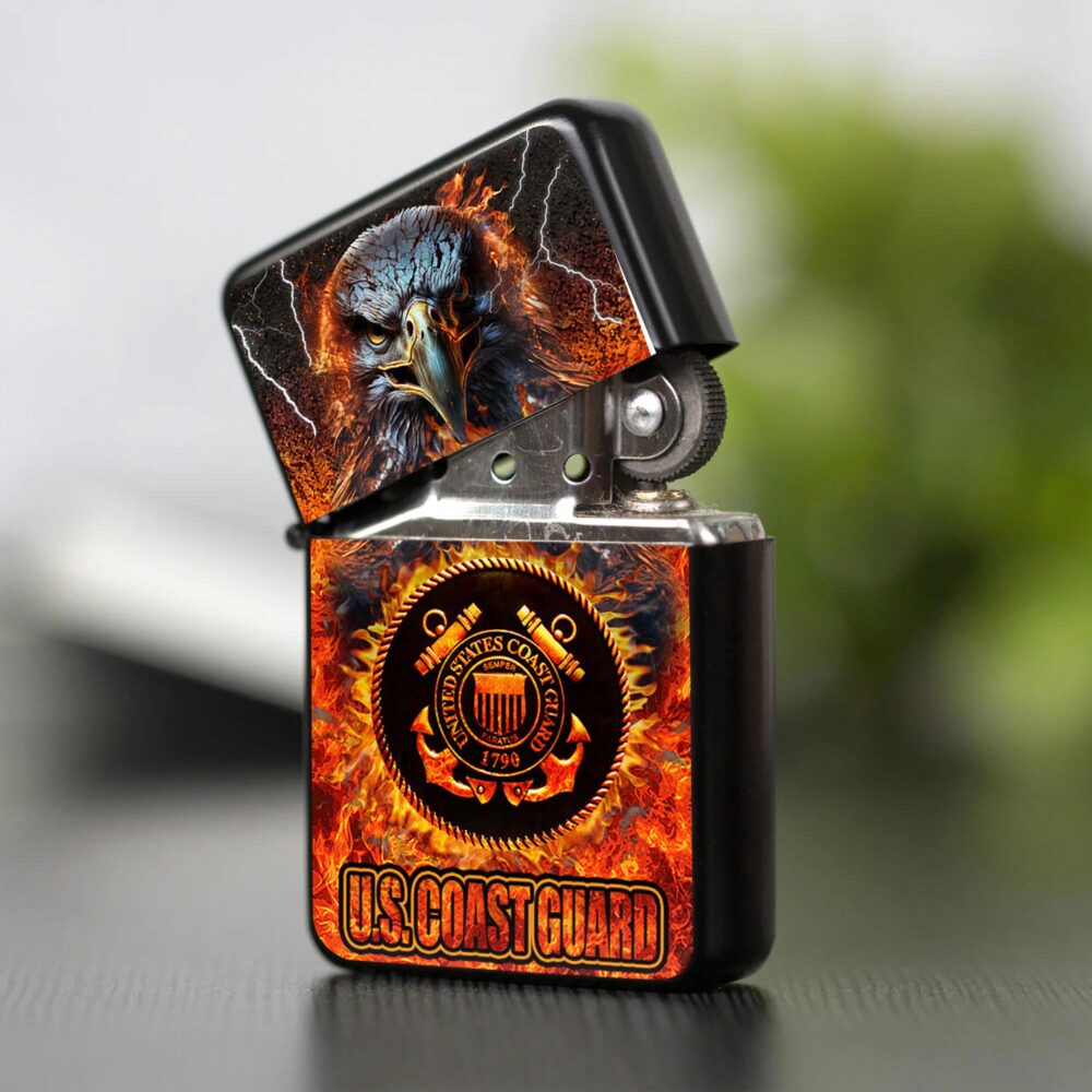US Coast Guard, E 3 Red - Lighter - Image 2
