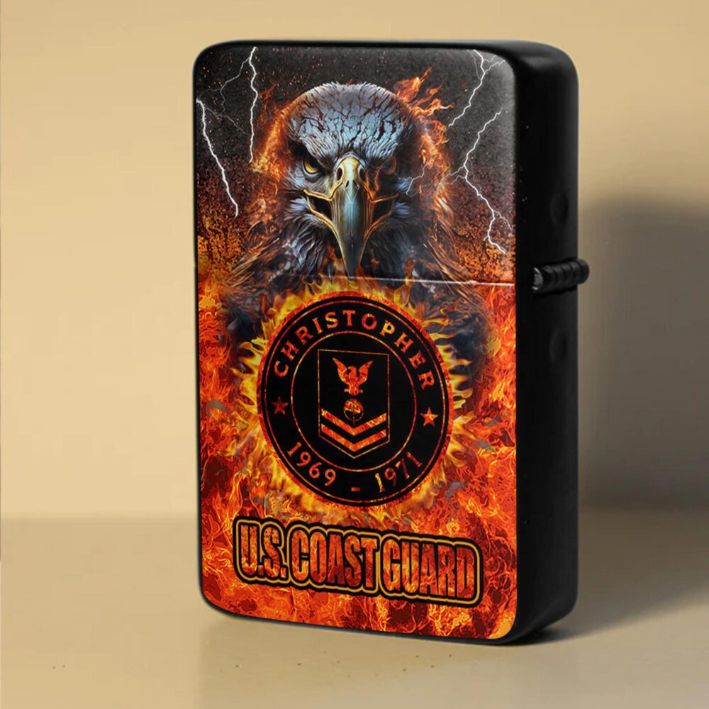 US Coast Guard, E 3 Red - Lighter - Image 3