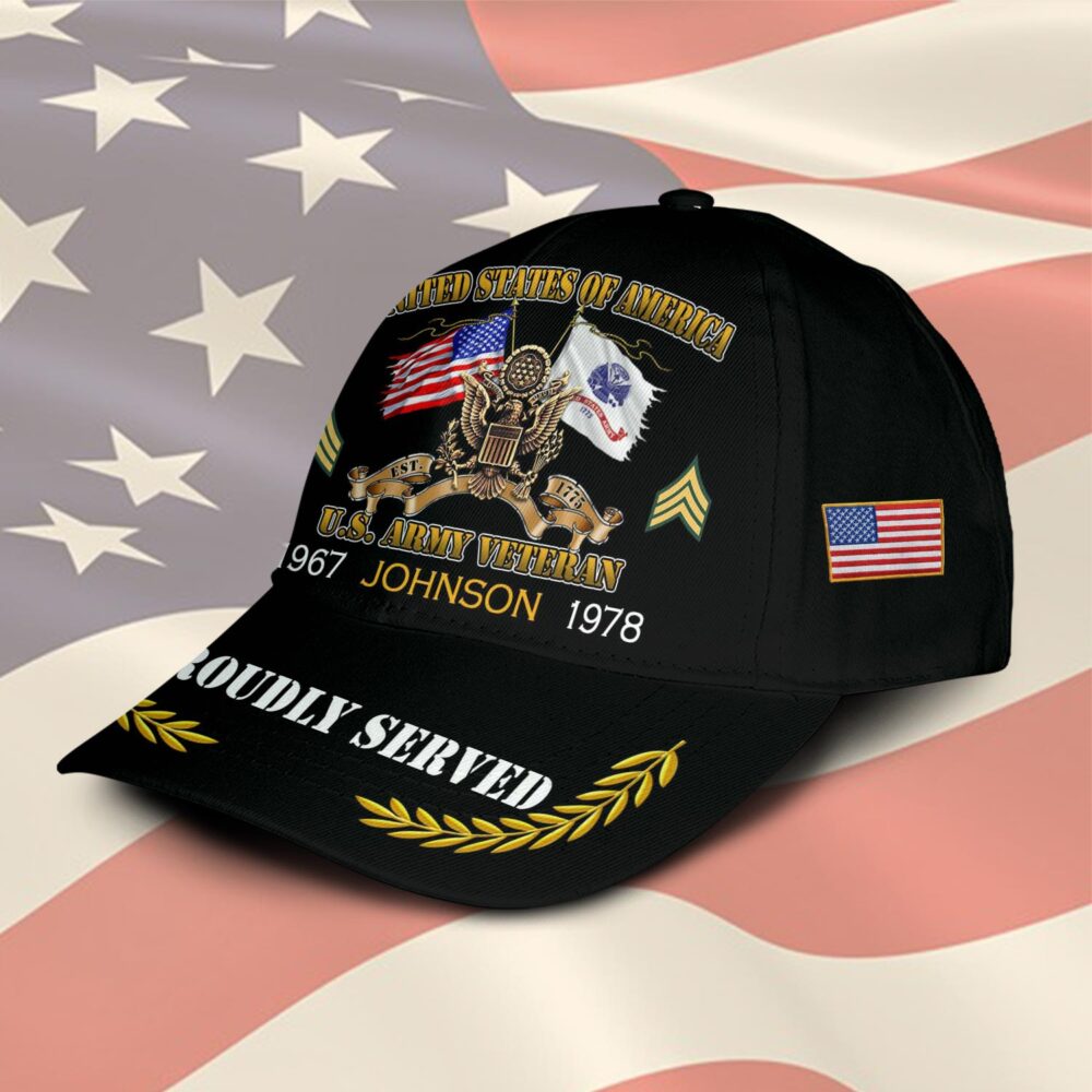 US Army, E 6 Army Specialist - Classic Cap - Image 2