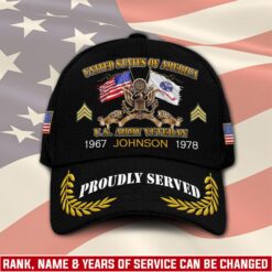 US Army, E 6 Army Specialist - Classic Cap