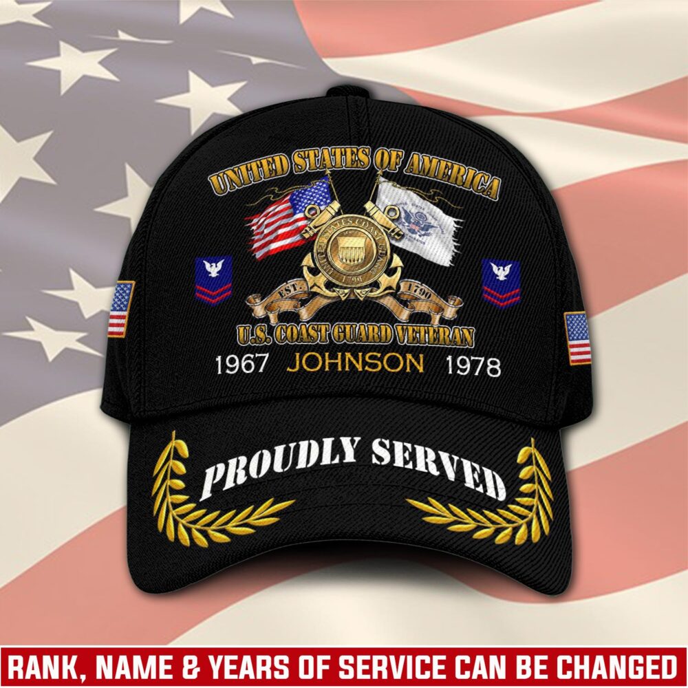 US Coast Guard, Born Ready - Classic Cap
