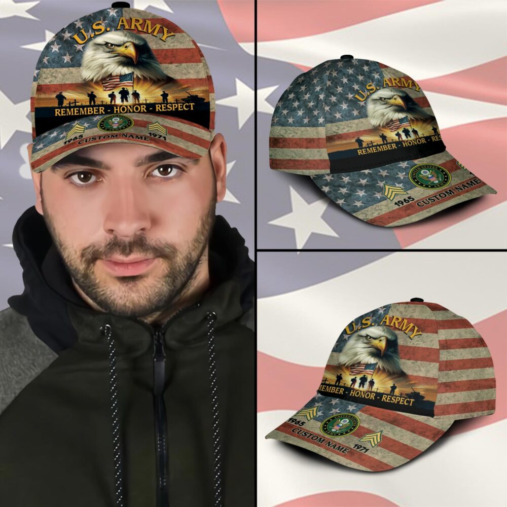 US Army, Lest We Forget - Classic Cap - Image 3