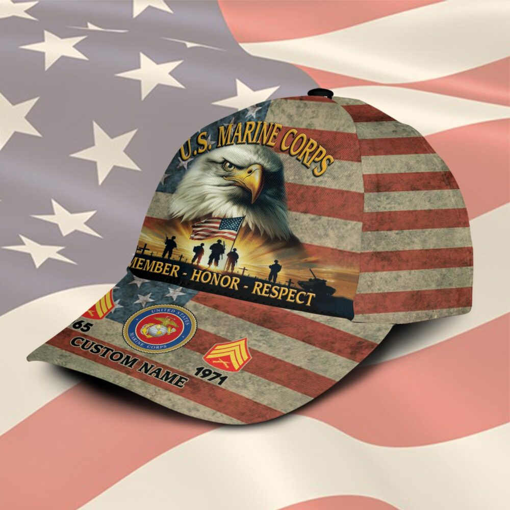 US Marine Corps, Served With Pride - Classic Cap - Image 2