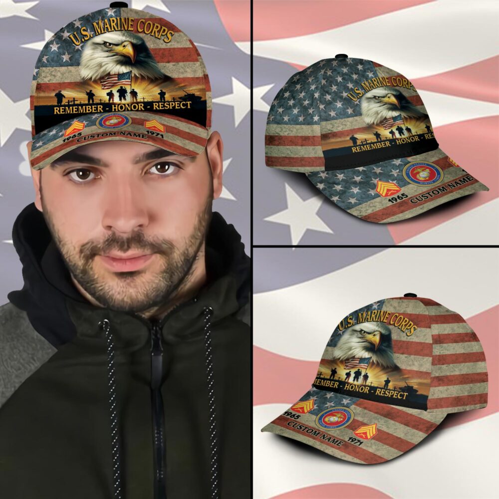 US Marine Corps, Served With Pride - Classic Cap - Image 3