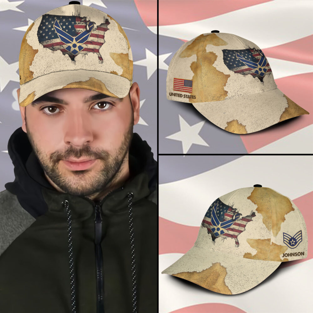 US Air Force, Service Before Self - Classic Cap - Image 3