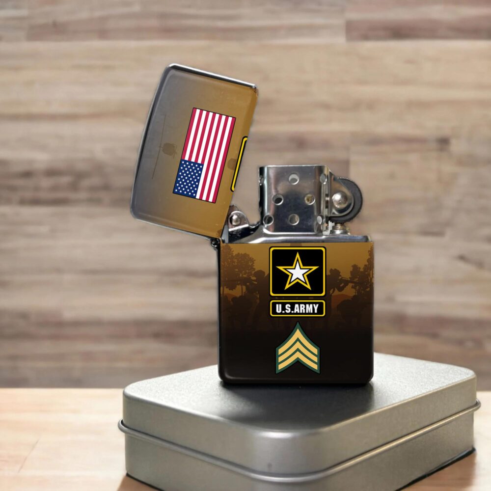 US Army, E 5 Army Sergeant - Lighter - Image 3