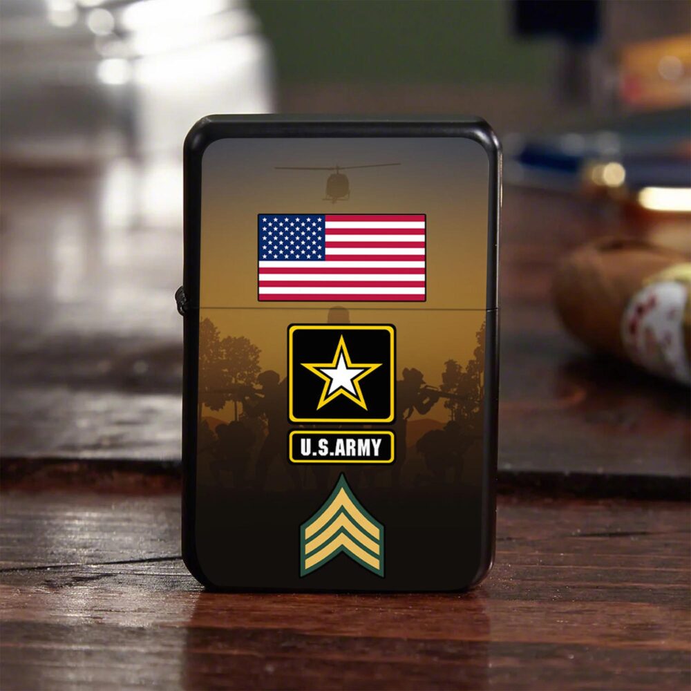 US Army, E 5 Army Sergeant - Lighter - Image 4