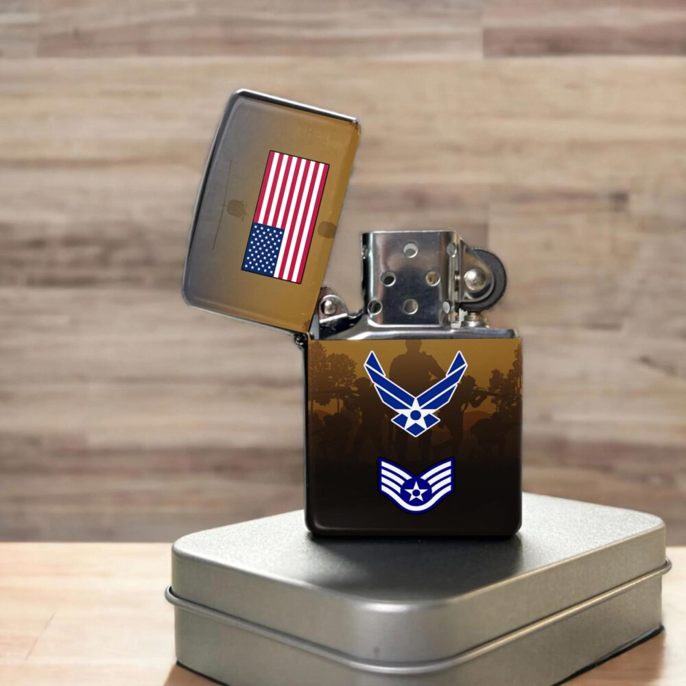US Air Force , E 2 Air Force Airman - Lighter - Image 3