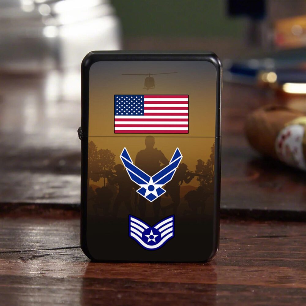 US Air Force , E 2 Air Force Airman - Lighter - Image 4