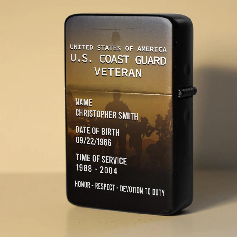 US Coast Guard, E 5 Gold - Lighter - Image 2