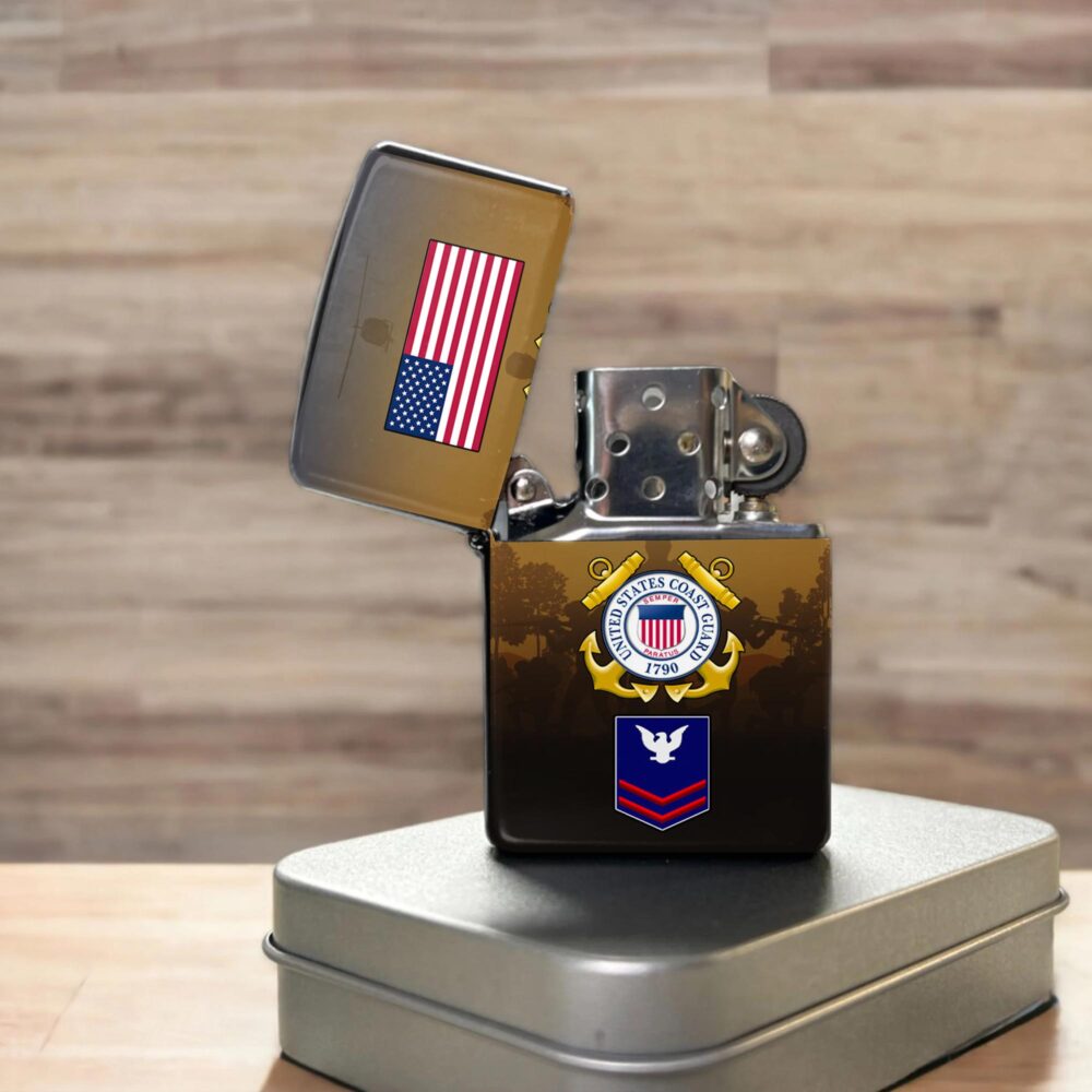 US Coast Guard, E 5 Gold - Lighter - Image 3