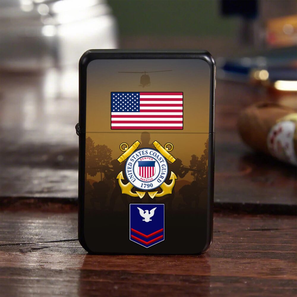 US Coast Guard, E 5 Gold - Lighter - Image 4