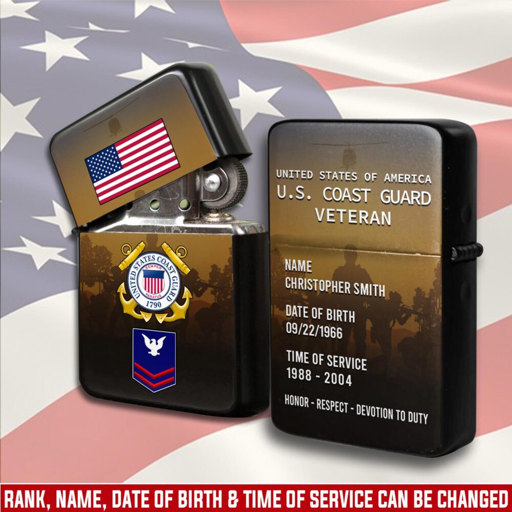 US Coast Guard, E 5 Gold - Lighter