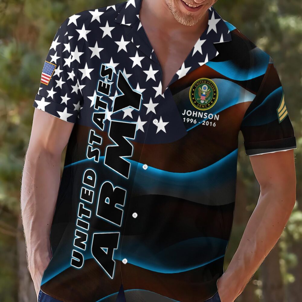 US Army, E 4 Army Corporal - Hawaii Shirt - Image 2