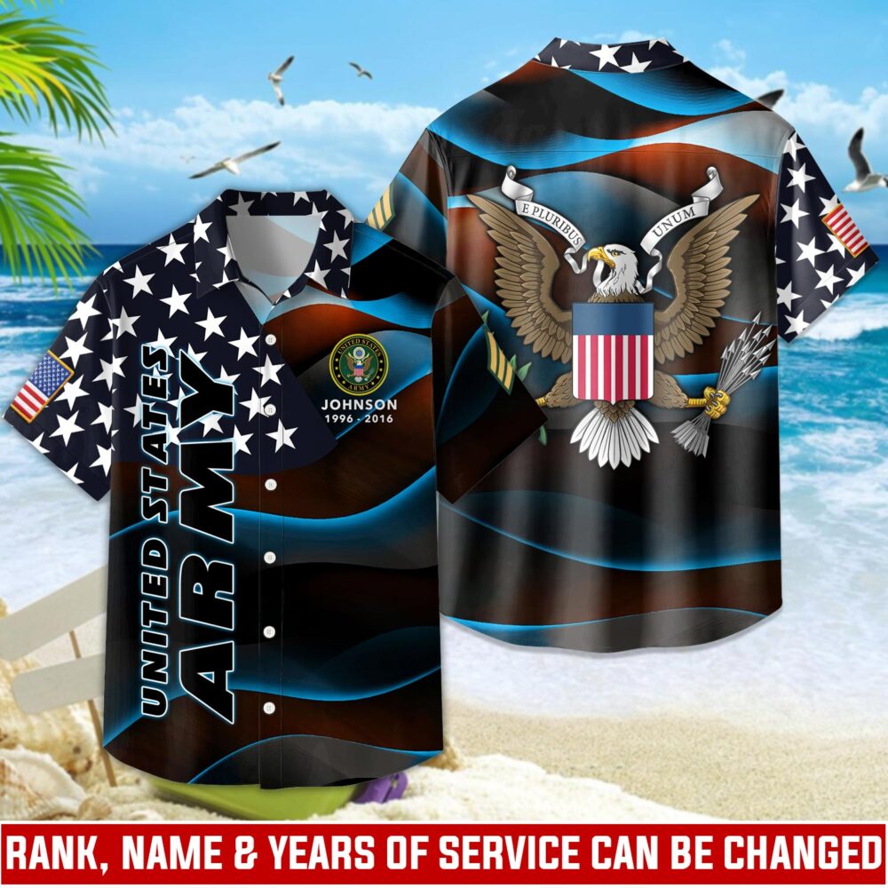 US Army, E 4 Army Corporal - Hawaii Shirt