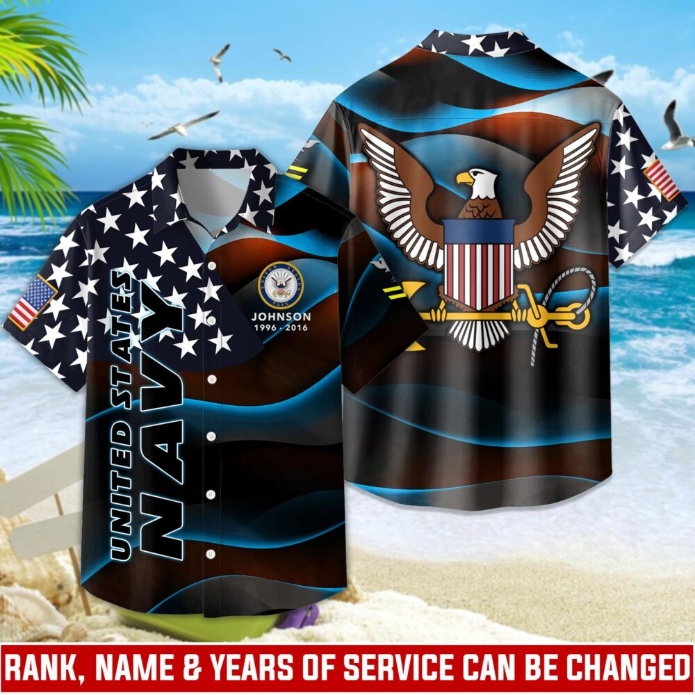 US Navy, Duty, Honor, Country - Hawaii Shirt