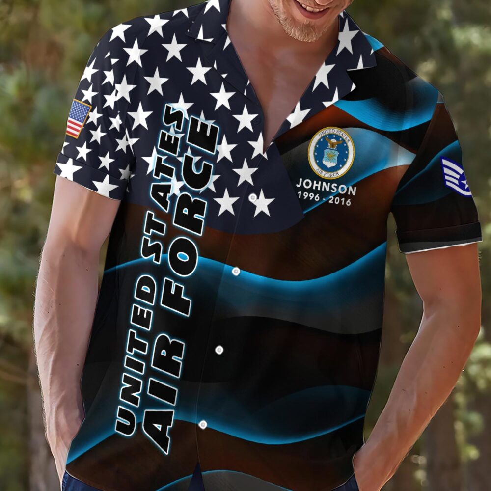 US Air Force , E 9 Air Force Chief Master Sergeant - Hawaii Shirt - Image 2