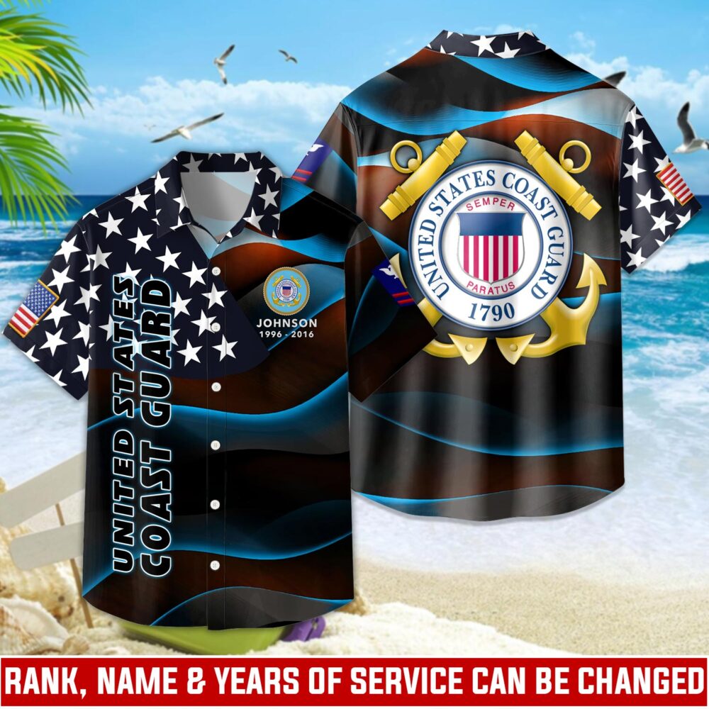 US Coast Guard, Proud To Have Served - Hawaii Shirt