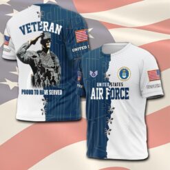 US Air Force , Life And Pride - T-Shirt