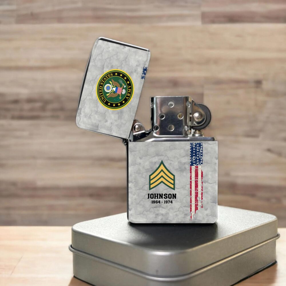 US Army, E 7 Army Master Specialist - Lighter - Image 4
