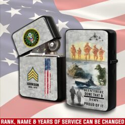 US Army, E 7 Army Master Specialist - Lighter