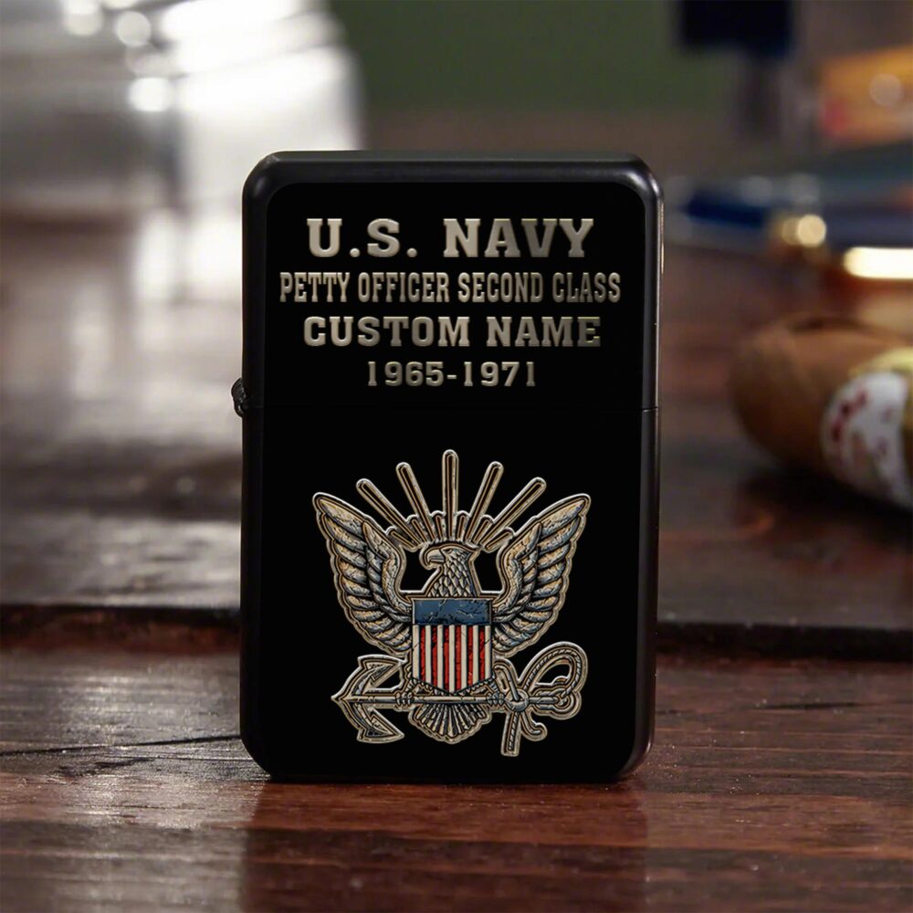 US Navy, E 7 Gold - Lighter - Image 5