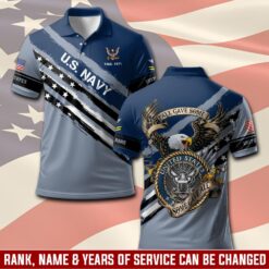 US Navy, Duty, Honor, Country - Polo Shirt