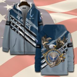 US Air Force , E 9 Air Force Command Chief Master Sergeant - Zip Hoodie