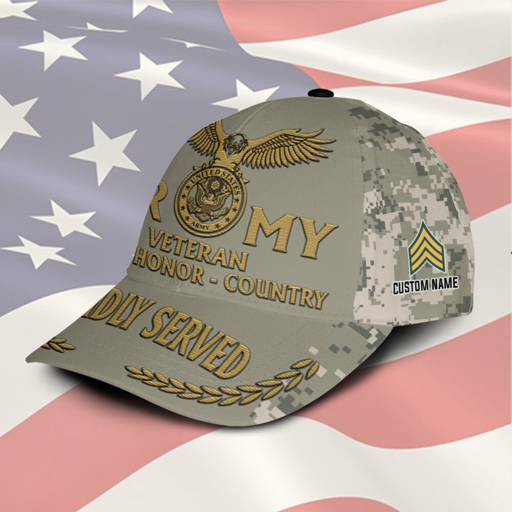 US Army, Always Remember, Never Forget - Classic Cap - Image 2