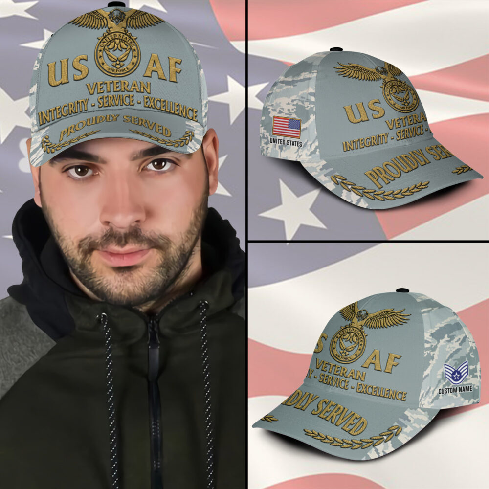 US Air Force, Defender of Freedom - Classic Cap - Image 3