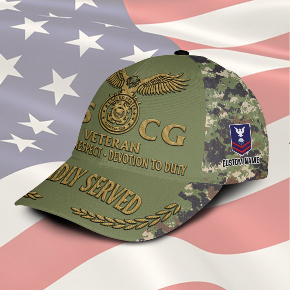 US Coast Guard, Freedom Isn't Free - Classic Cap - Image 2